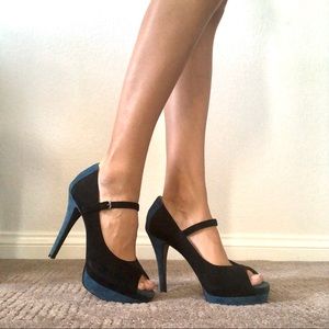 High Heel Peep Toe Stilettos from BCBG